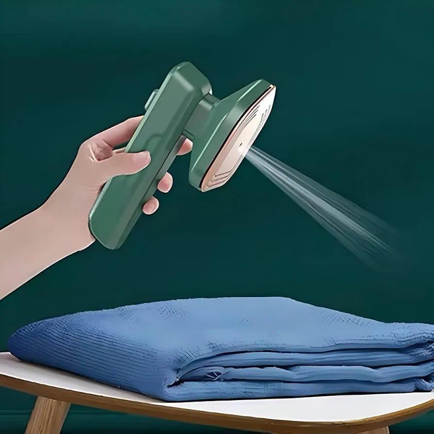 Green Mini Ironing Machine - 1 Pc for Effortless Pressing