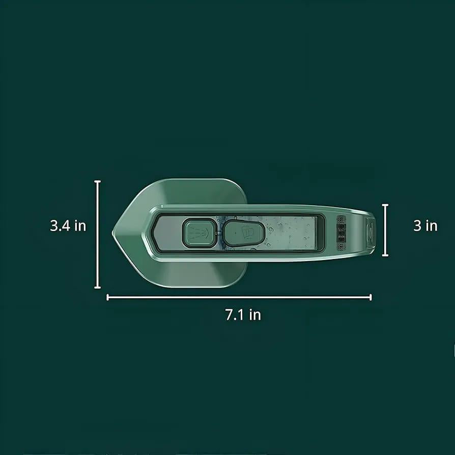 Green Mini Ironing Machine - 1 Pc for Effortless Pressing
