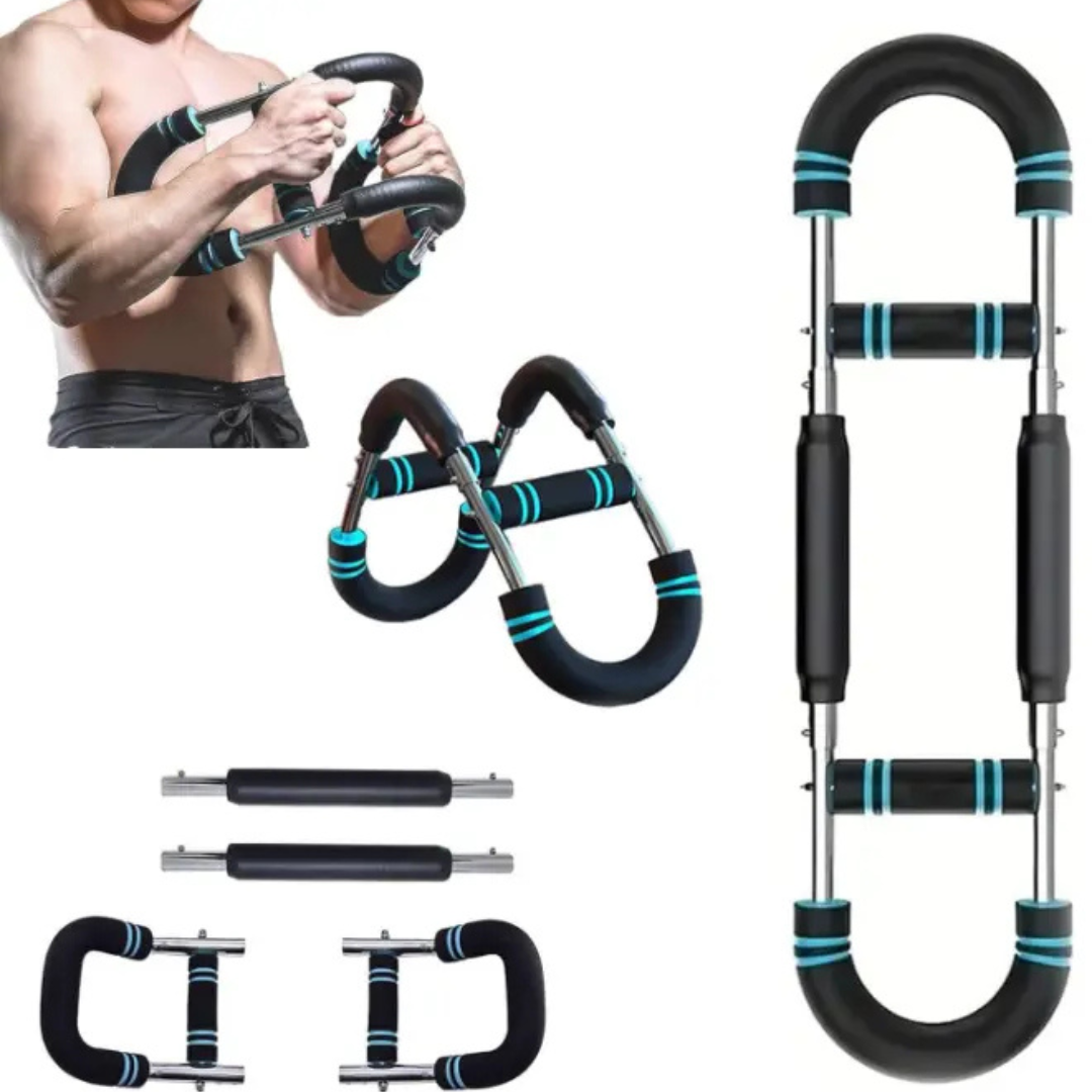 twister arm trainer, arm exerciser, adjustable resistance power chest expander, for chest, arms, shoulders twister arm trainer, arm exerciser, adjustable resistance power chest expander, for chest, arms, shoulders