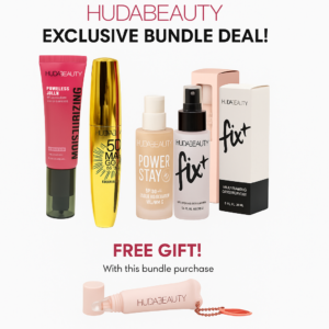 New Arrivals huda beauty makeup bundle deal – limited offer (free lip balm included)